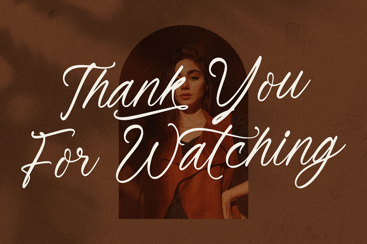 Brittney Morgareta Signature Script, a Script Font by Letterena Studios Script (Photo 15 of 15)