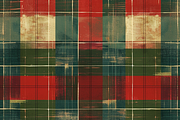 Christmas Tartan Pattern, a Pattern Graphic by Printable Treasure (Thumbnail 6 of 7)