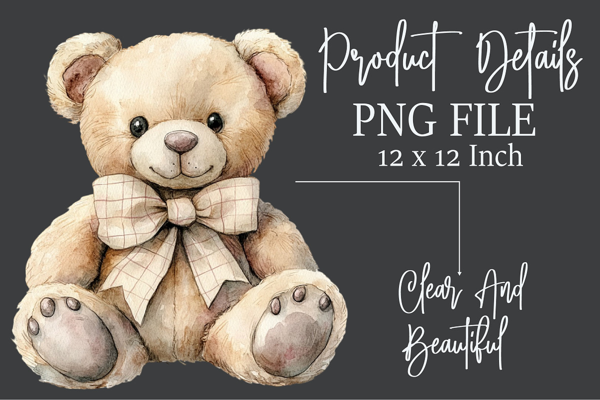 Watercolor Neutral Baby Shower Clipa, an Illustration by Rose Art (Photo 5 of 5)