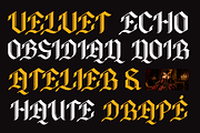 Glimore - Luxury Blackletter Font, a Blackletter Font by Font Liner (Thumbnail 6 of 9)