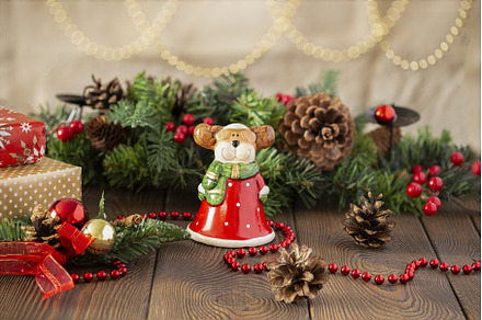 Christmas festive background with a, a Holiday Photo by Diary of impressions