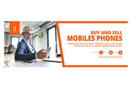 Animated Mobile Phone Facebook Cover, a Templates & Theme by Nisha Droch