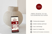 Canva Link in Bio Template, a Landing Page Template by Branding Babe Co. (Thumbnail 2 of 5)