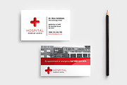 Medical Business Card Template, a Business Card Template by BrandPacks