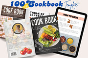 Editable Canva Cookbook Template, a Templates & Theme by iloveTemplate (Thumbnail 1 of 4)