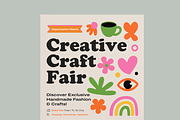 Creative Craft Fair, a Flyer Template by MightyDesign (Thumbnail 4 of 8)