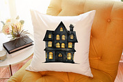 Watercolor Halloween Evening, an Illustration by Sublimation Artist (Thumbnail 6 of 6)