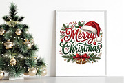 Merry Christmas PNG, Christmas PNG, a Seasonal Illustration by DreamPrint404 (Thumbnail 5 of 6)