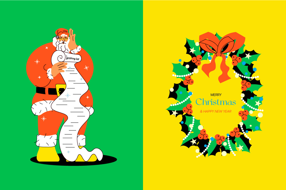 Santa Claus Bundle, a Background Graphic by Lucky Shop (Photo 5 of 7)
