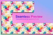 Paint Splash Seamless Pattern, a Pattern Graphic by Forhadx5 (Thumbnail 2 of 5)