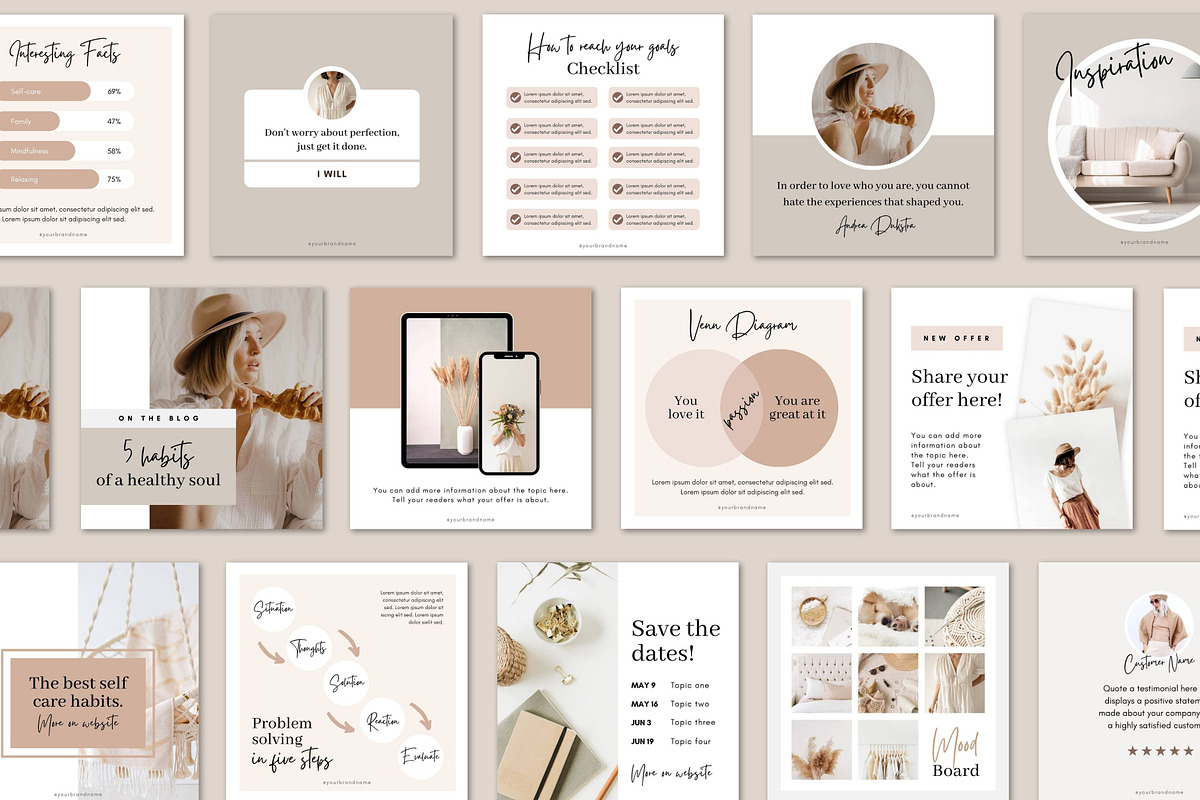 Coaching Instagram Templates | Canva, a Social Media Template by DeeBeeDesign (Photo 8 of 10)