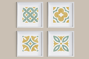 Sunlit Sage Mosaic Seamless Pattern, a Pattern Graphic by OwlAndFern (Thumbnail 6 of 15)