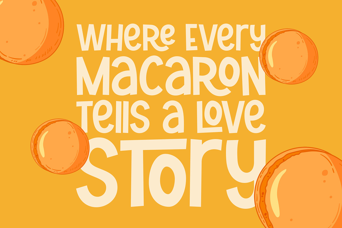 Creme Nuts - Display Sans Serif Font, a Sans Serif Font by Flawless And Co (Photo 7 of 10)