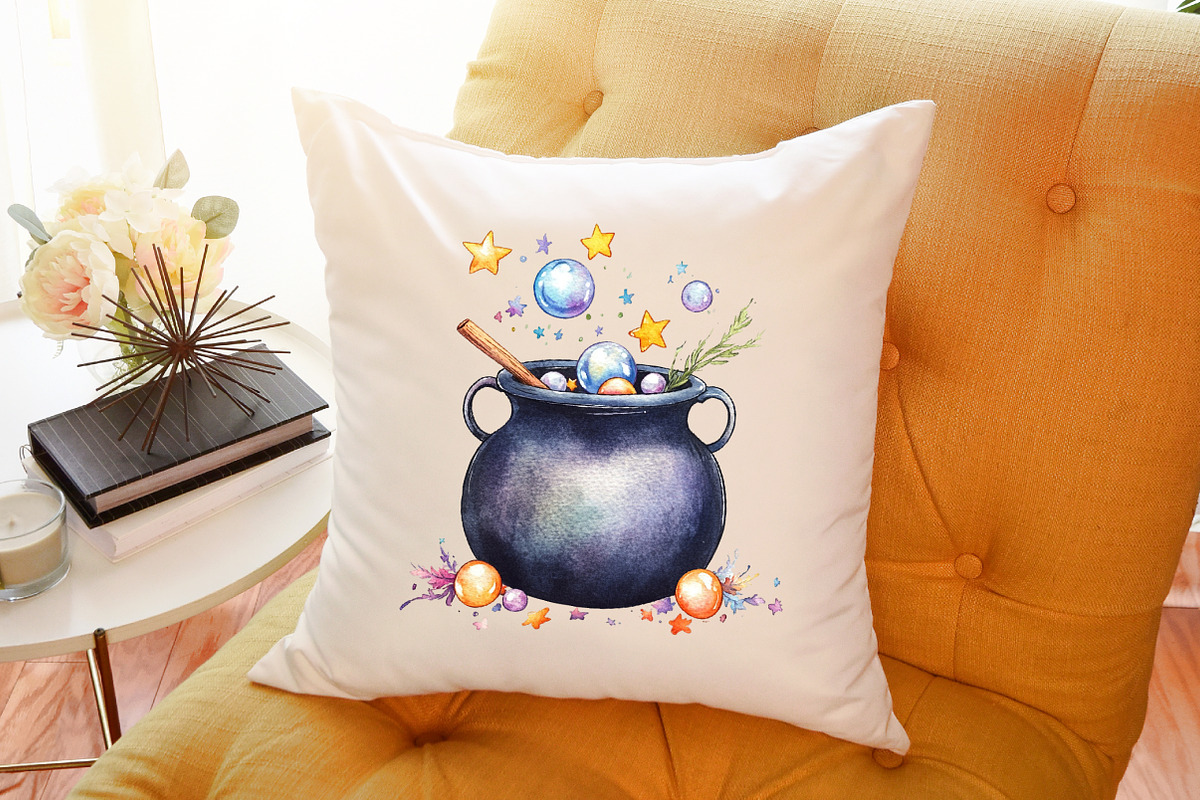 Cute Spooky Halloween Clipart Bundle, an Illustration by Sublimation Artist (Photo 6 of 6)