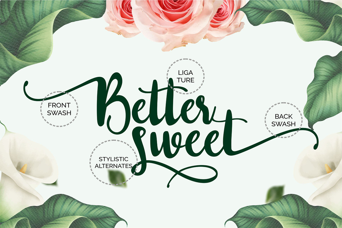 Westline - Lovely Font preview 8