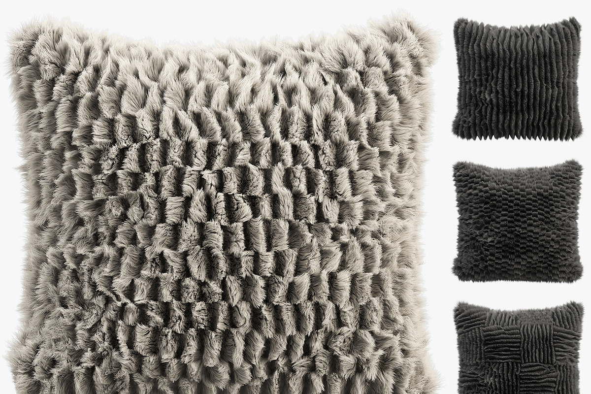 Collection of 38 fur pillows, an Object 3D Model by 3dmitruk (Photo 5 of 112)