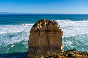 Twelve Apostles along the Great Ocean Road in Victoria, Australi, a Nature Photo by GoodGoods