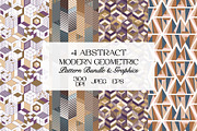 Modern Geometric Pattern Bundle, a Pattern Graphic by StudioGlouna (Thumbnail 1 of 10)