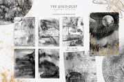 SALE! Watercolor moon collection, a Texture Illustration by Tiana Geo (Thumbnail 7 of 13)