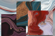 Agate Marble Backgrounds, a Texture Graphic by Kandace Lalo Designs (Thumbnail 2 of 3)