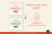 84 Christmas Instagram Creator Kit, a Social Media Template by Clairee Design Studio (Thumbnail 4 of 7)