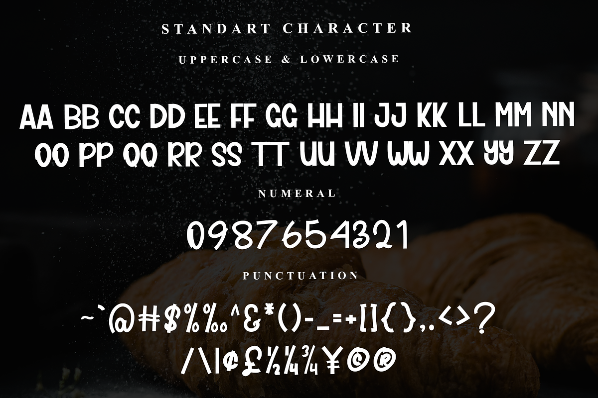 Bakery, a Sans Serif Font by FreshTypeINK (Photo 5 of 7)