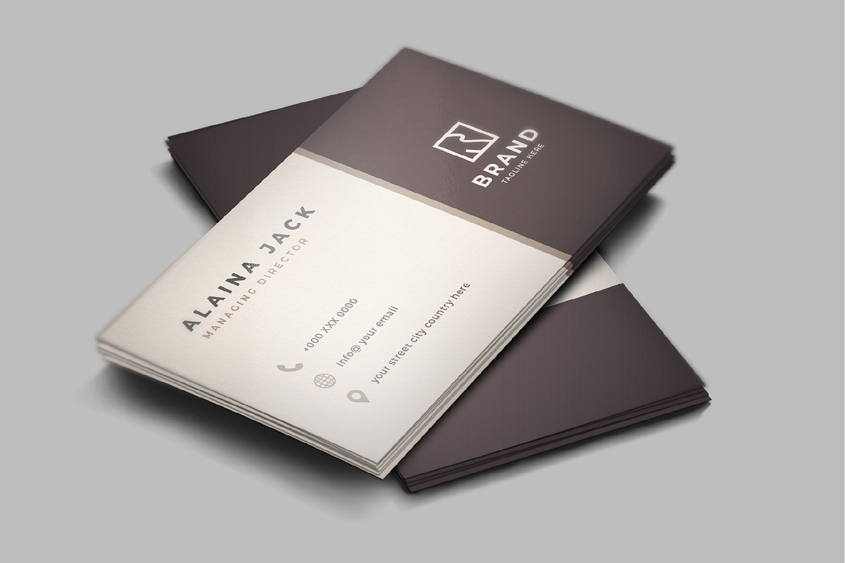 Minimal And Simple Business Card, a Business Card Template by M9 Design (Photo 3 of 3)