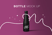 2 B&W Bottle Mock ups, a Product Mockup by Marie Smth (Thumbnail 2 of 3)