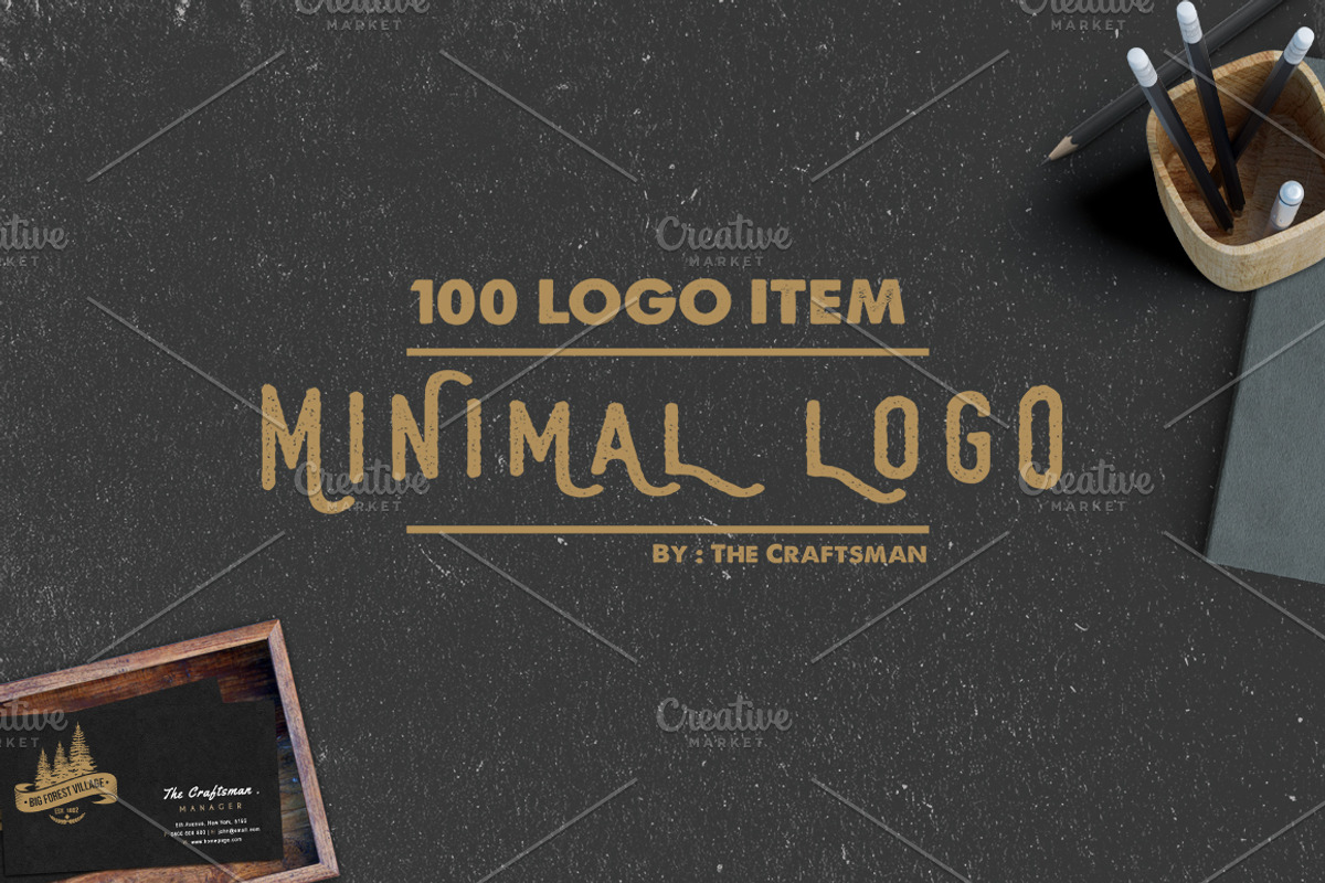 Logo Creation Kit, a Branding & Logo Template by The Craftsman (Photo 5 of 71)