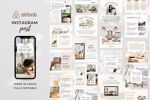 Airbnb Instagram Post Template