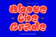 Above the Grade Graffiti Fonts, a Handwritten Font by Namara Creative Studio (Thumbnail 1 of 10)