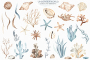 Undersea world Watercolor, an Animal Illustration by Marina Ermakova (Thumbnail 4 of 12)