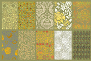 William Morris Seamless Patterns 5, a Pattern Graphic by ARTOZEN DIGITAL (Thumbnail 15 of 19)