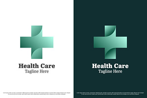 Health care clinic logo template