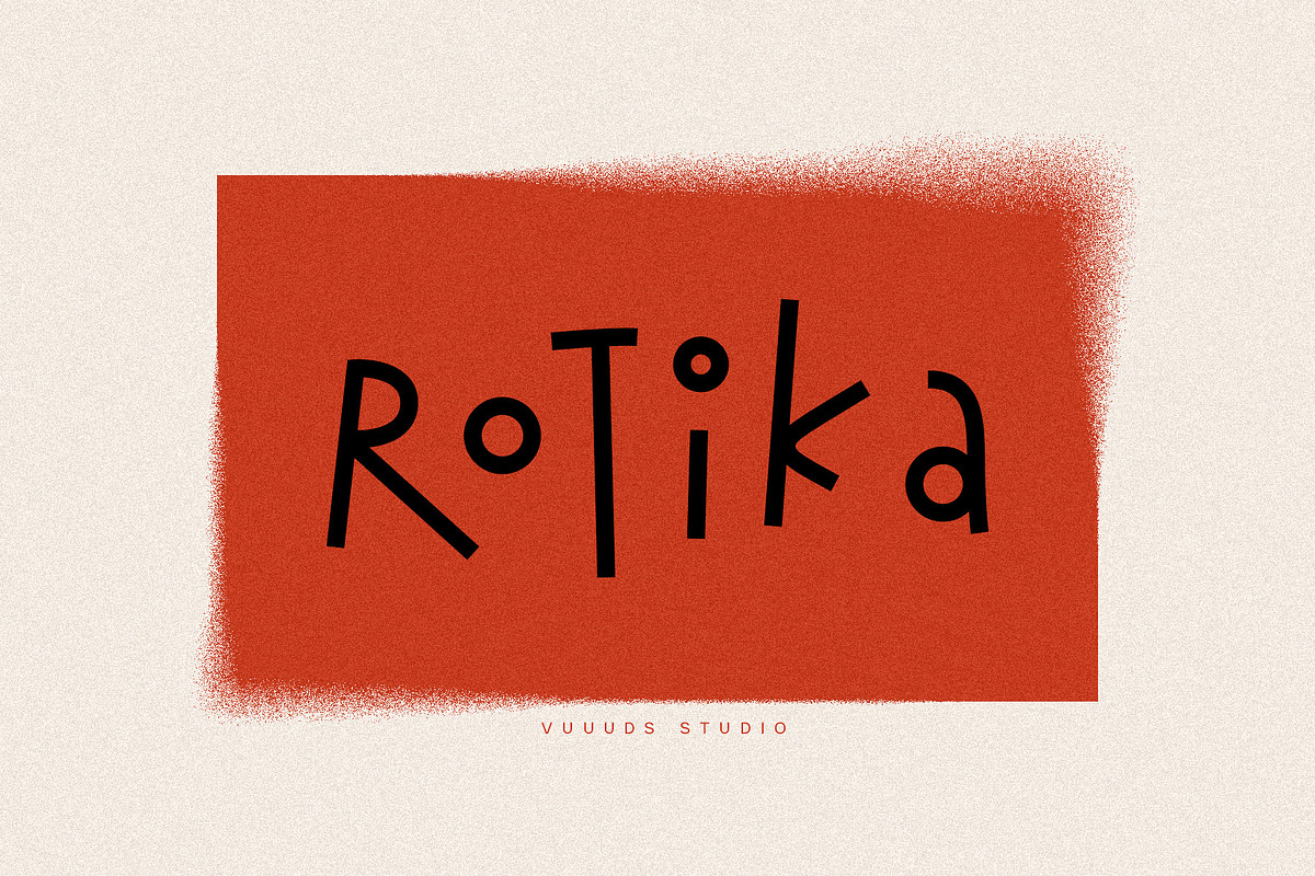 Rotika, a Sans Serif Font by vuuuds (Photo 1 of 11)