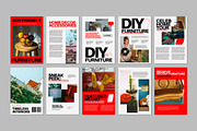 Red Utilitarian Furniture E-Magazine, a Templates & Theme by graphicook (Thumbnail 5 of 5)