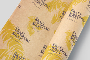 Kraft Paper Mockups