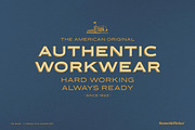 The Drake - A Vintage Shadow Font, a Sans Serif Font by Komet & Flicker (Thumbnail 5 of 14)