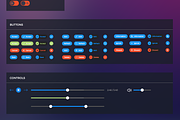 Transparent Dashboard UI Kit, an UI Kit Template by Cosmic Motive (Thumbnail 5 of 5)