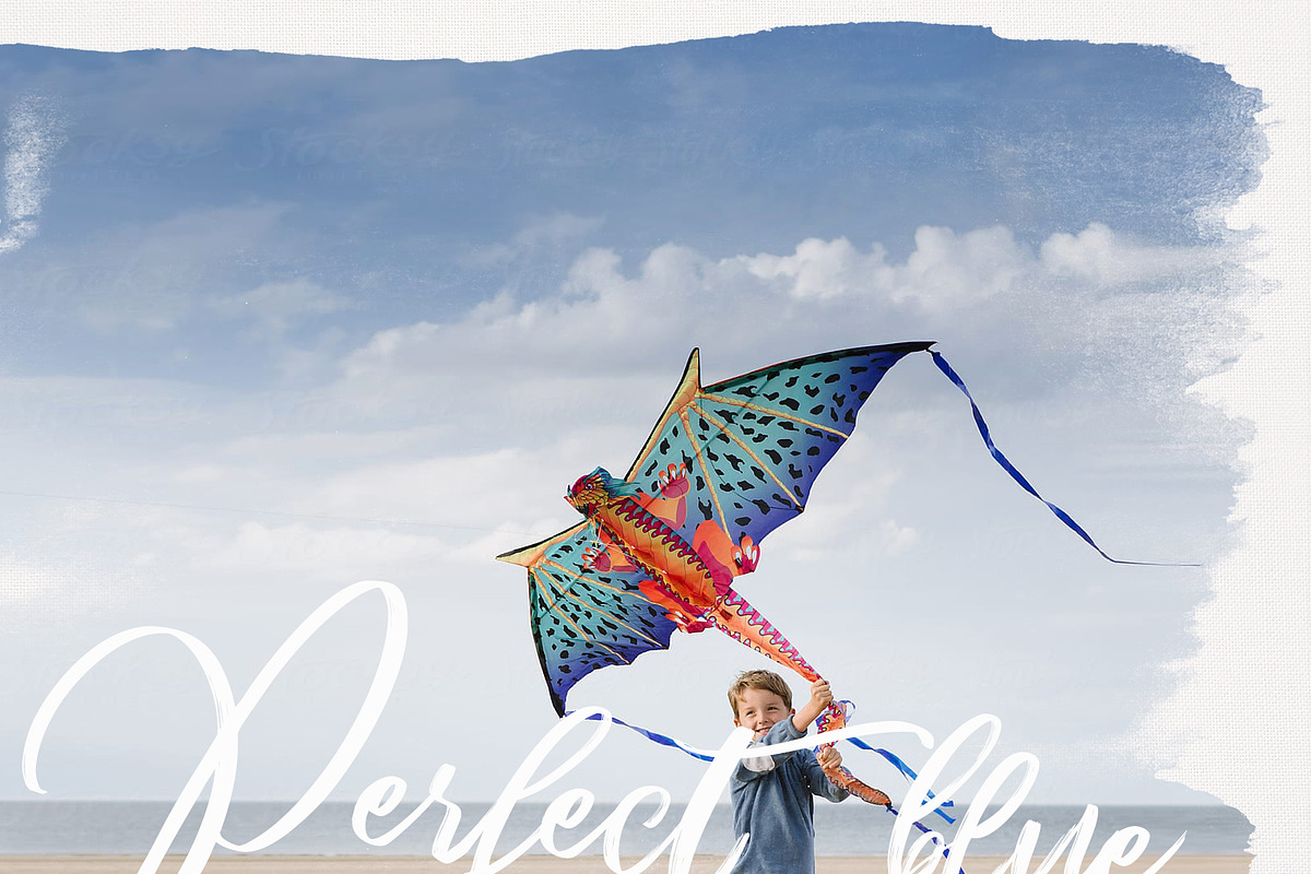 40 Vivid blue Sky Photo Overlays preview 4