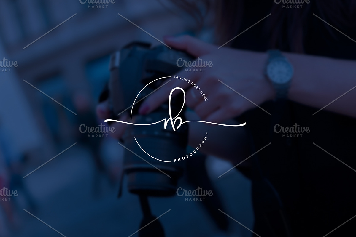 RB Letter-Creative photography logo, a Branding & Logo Template by Zsstudio (Photo 2 of 4)