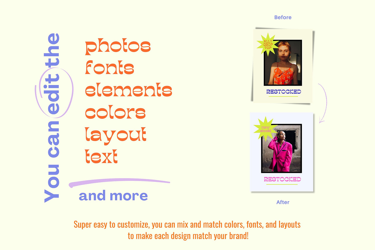 Ultimate Funky & Vibin Branding Kit, a Branding & Logo Template by Hell Yeah Designs (Photo 15 of 29)