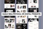 Wix website template photography, a Wix Template by Climbwithelevator (Thumbnail 5 of 9)