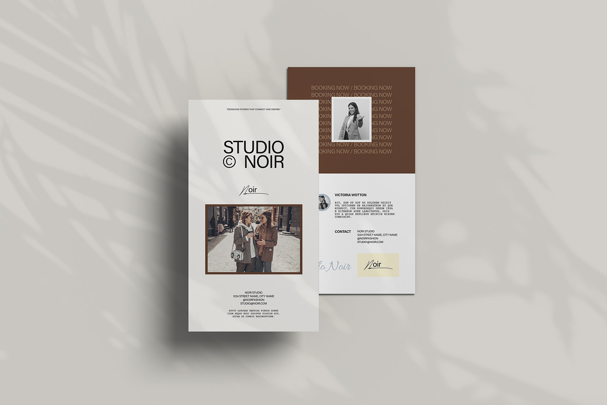 NOIR | Stories Template preview 2