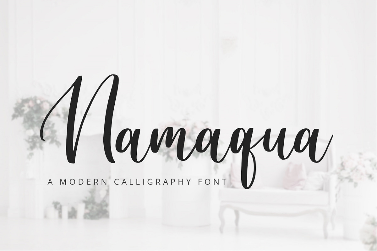 Namaqua - Calligraphy Font