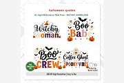 Halloween Quotes PNG Bundle, a Seasonal Illustration by Tanya Kart (Thumbnail 11 of 11)