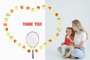 Tennis Academy Watercolor Collection, a Sport Illustration by WatercolorElena (Thumbnail 13 of 13)