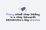Notes School - Cute Handwritten Font, a Handwritten Font by SaktiAvellin (Thumbnail 2 of 8)
