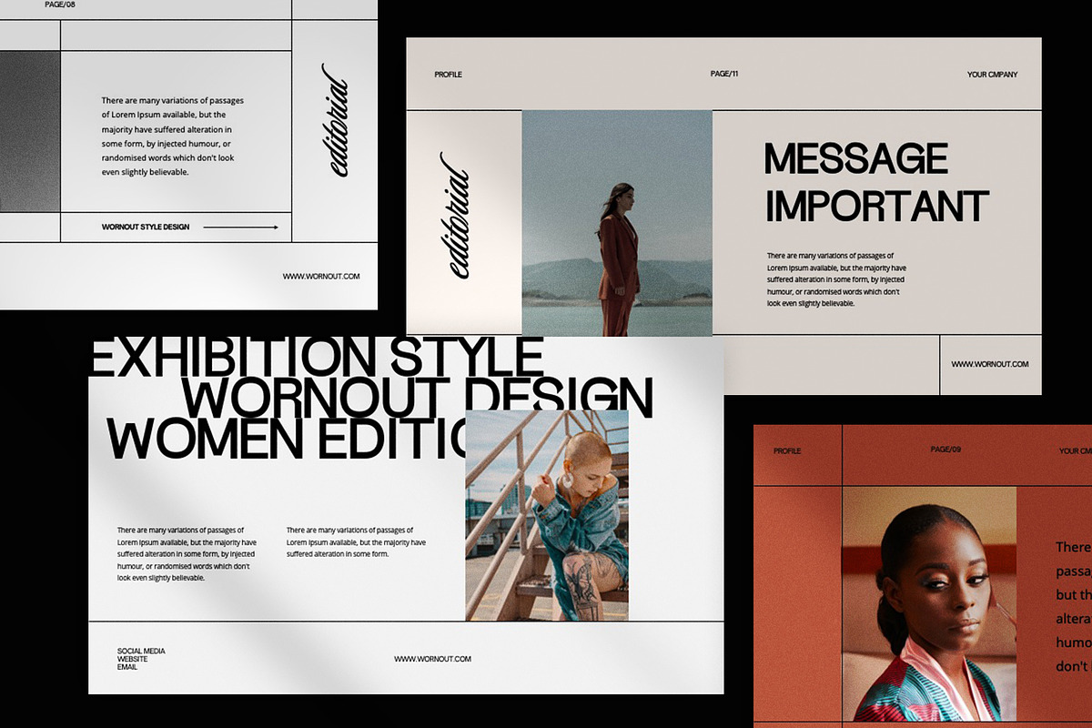 Wornout - Keynote Presentation, a Presentation Template by Creavora (Photo 4 of 8)