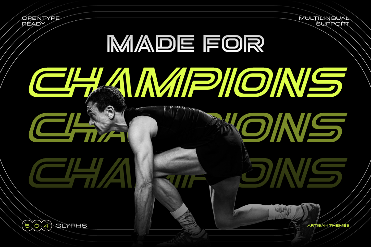 Rushmax, a Sans Serif Font by Artisan Themes (Photo 11 of 11)